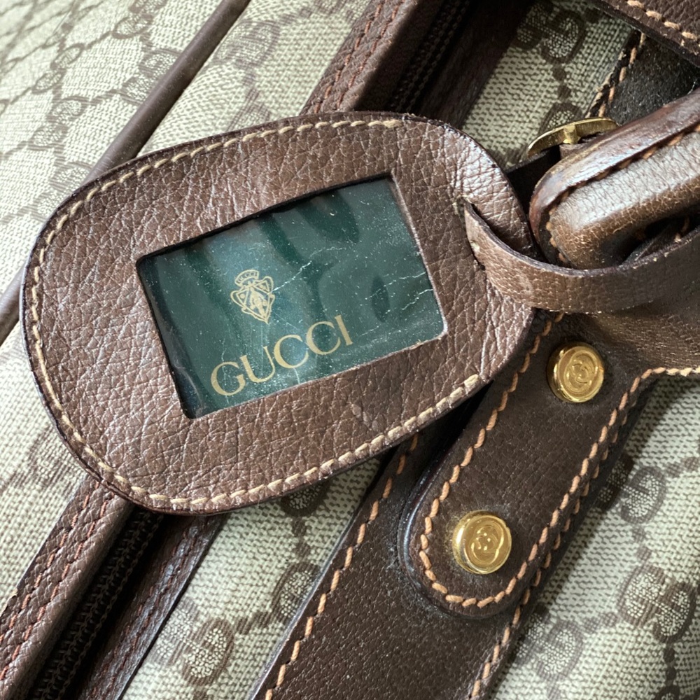 Vintage authentic Gucci luggage suitcase - Picture 9 of 14